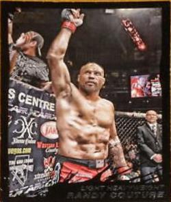 Randy Couture 2011 Topps UFC Moment of Truth Base #1 Onyx