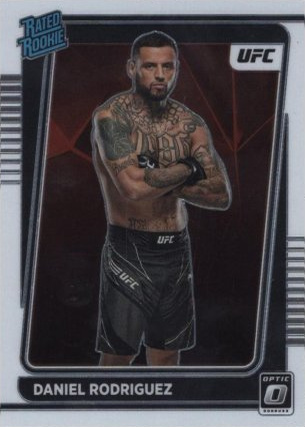 Daniel Rodriguez 2022 Panini Donruss Optic UFC Base #109 Gold Vinyl