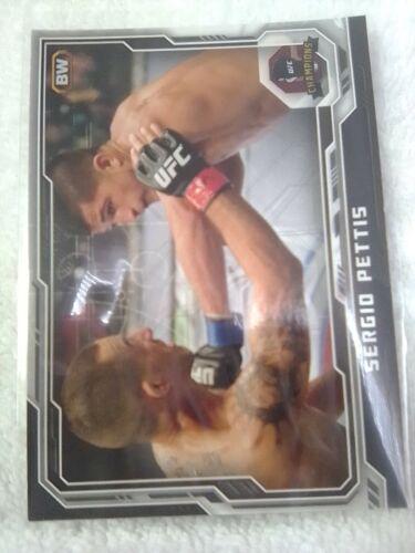 Sergio Pettis 2014 Topps UFC Champions Base #172 Black