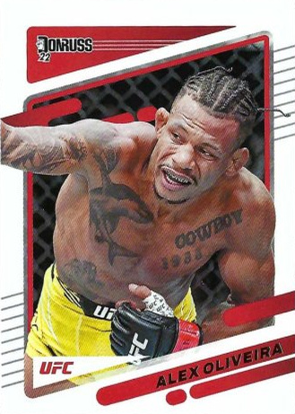 Alex Oliveira 2022 Panini Donruss UFC Base #194 Pink
