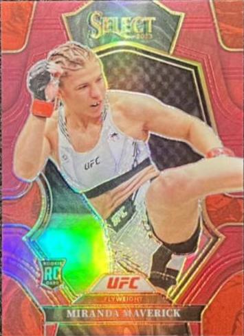 Miranda Maverick 2023 Panini Select UFC Premier Level #167 Maroon