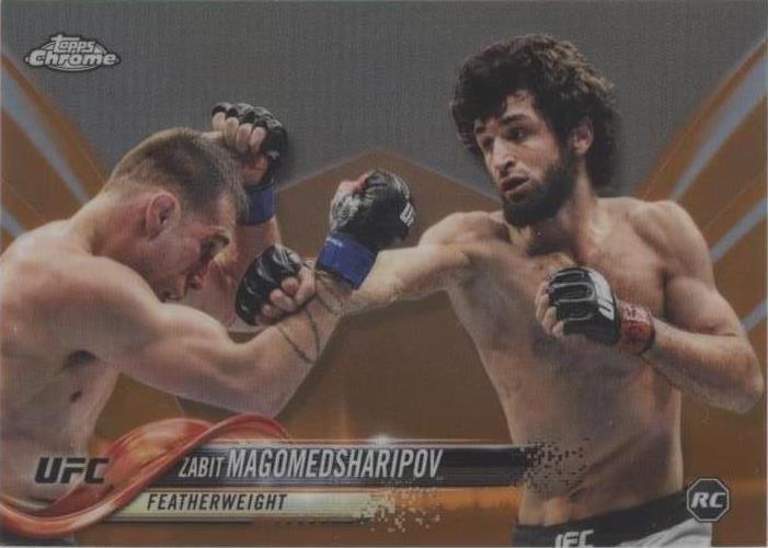Zabit Magomedsharipov 2018 Topps Chrome UFC Base #31 Orange