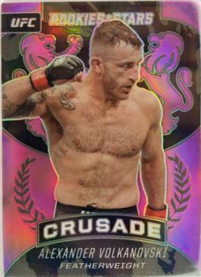 Alexander Volkanovski 2021 Panini Chronicles UFC Base Crusade #236 Black