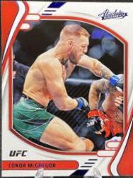 Conor McGregor 2022 Panini Chronicles UFC Base Absolute #128 Blue
