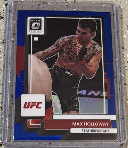 Max Holloway 2023 Panini Donruss Optic UFC Base #21 Blue