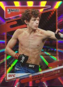 Chase Hooper 2022 Panini Donruss UFC Base #186 Purple Laser