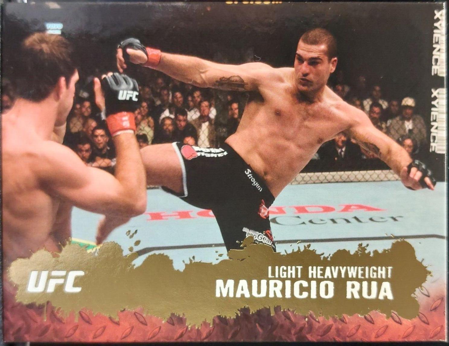 Mauricio Rua 2009 Topps UFC Round 2 Base #82 Gold