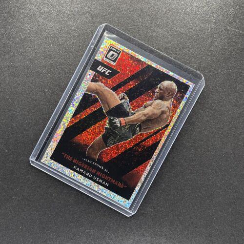Kamaru Usman 2022 Panini Donruss Optic UFC Also Known As #20 Blue