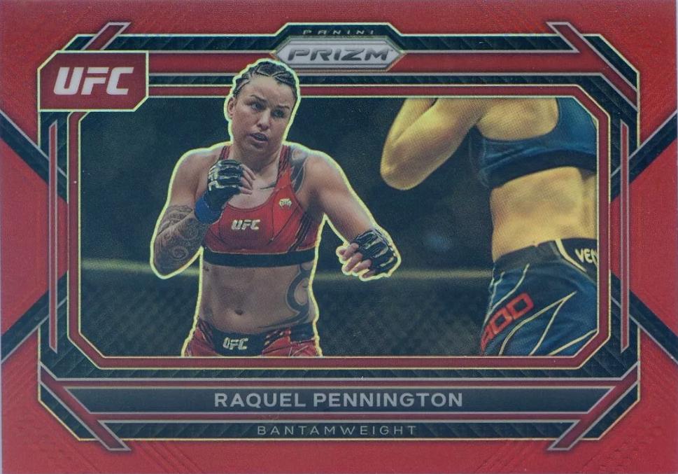 Raquel Pennington 2023 Panini Prizm UFC Base #11 Red