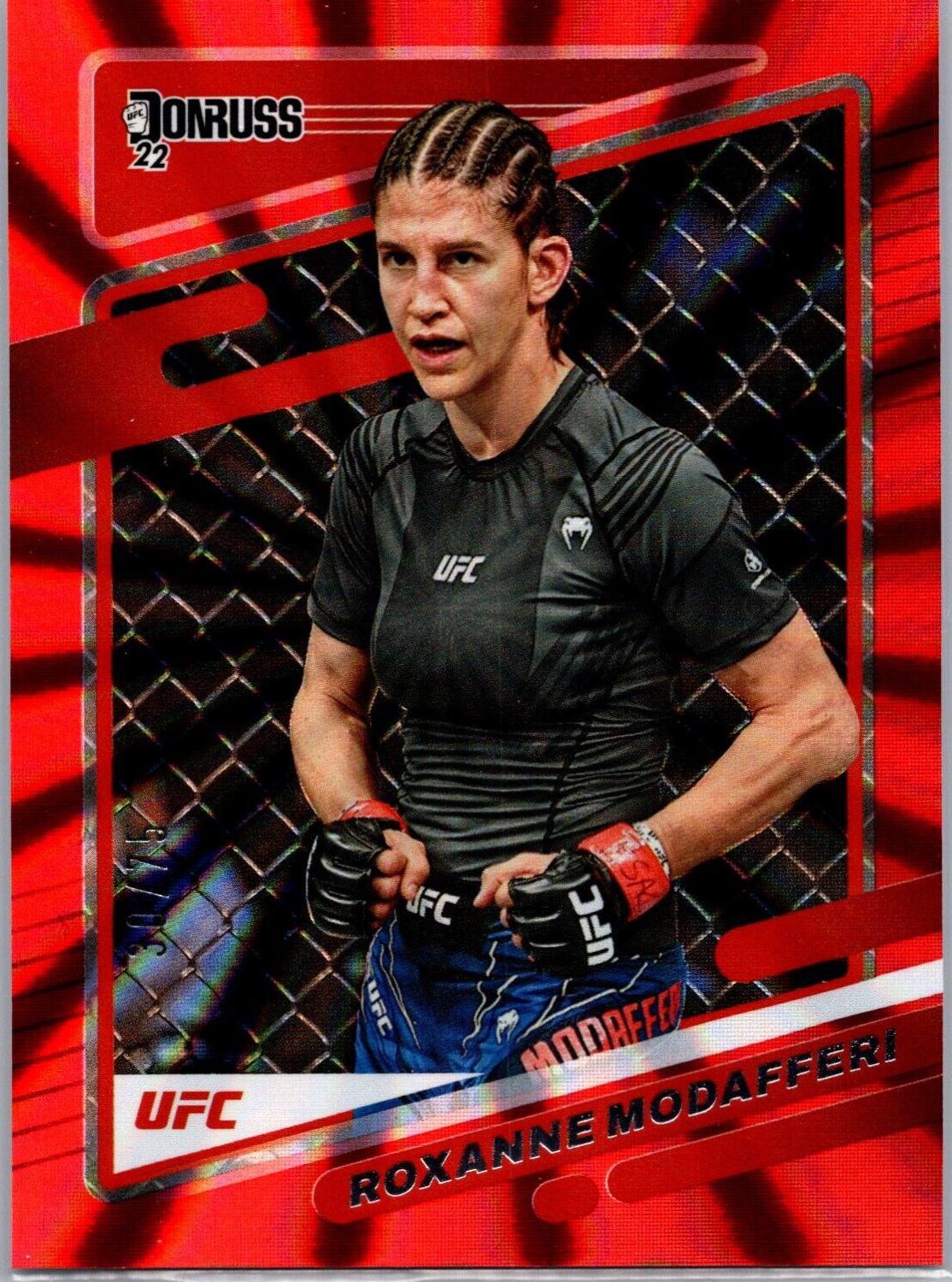 Roxanne Modafferi 2022 Panini Donruss UFC Base #193 Red