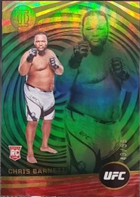 Chris Barnett 2023 Panini Chronicles UFC Base Illusions #274 Green