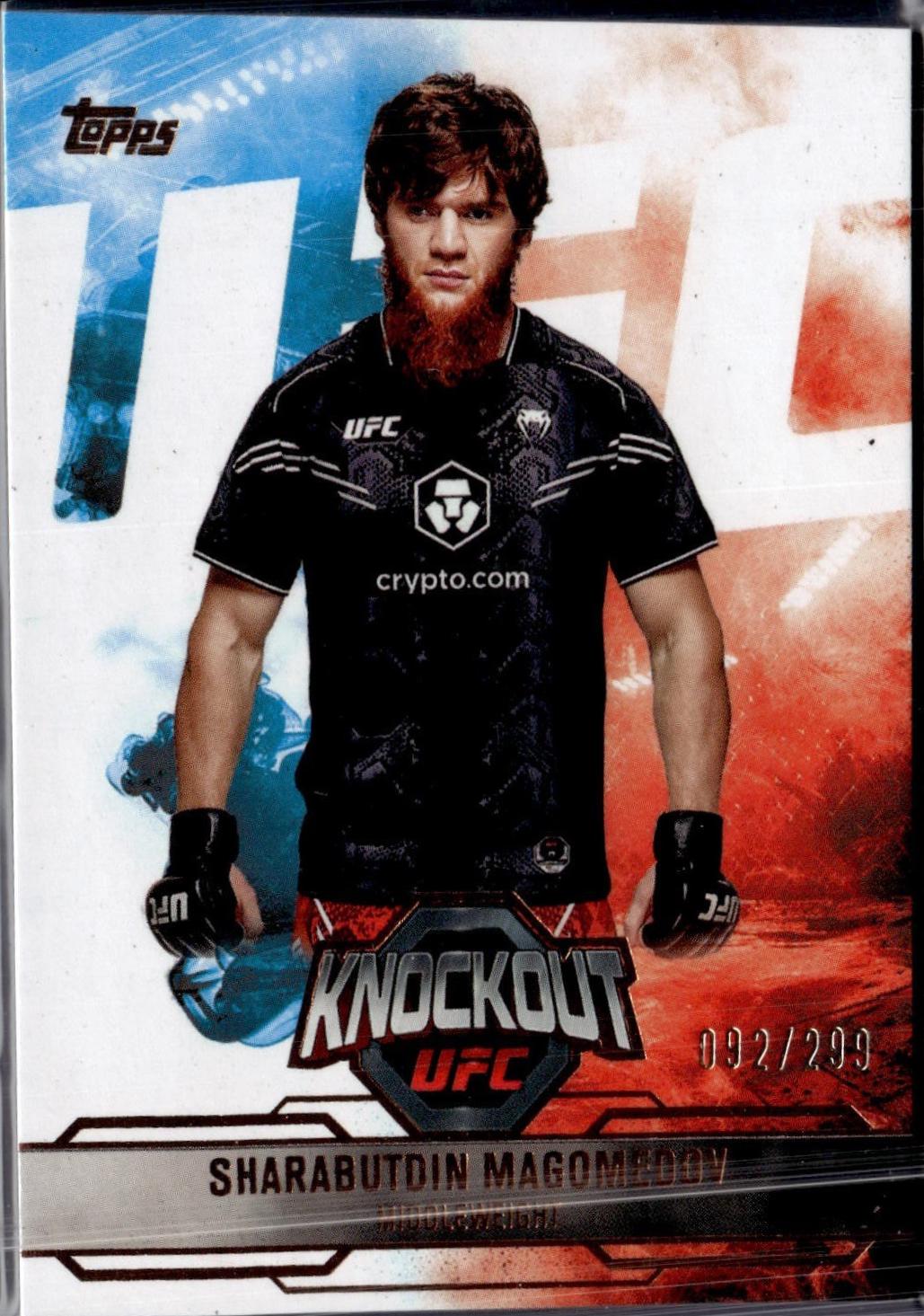 Shara Magomedov 2025 Topps Knockout UFC Base #96 Bronze