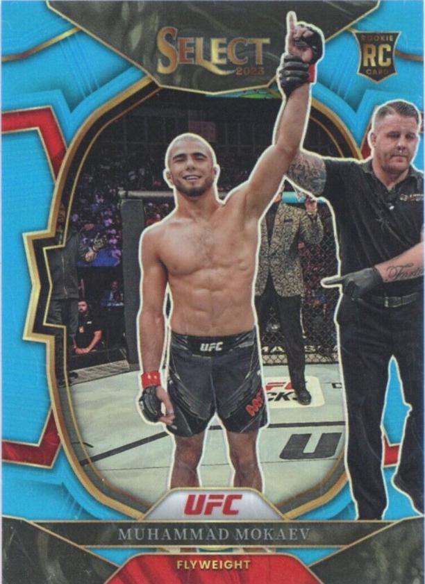 Muhammad Mokaev 2023 Panini Select UFC Concourse #21 Light Blue