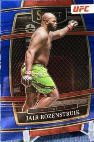 Jairzinho Rozenstruik 2022 Panini Select UFC Concourse #88 Blue Prizm