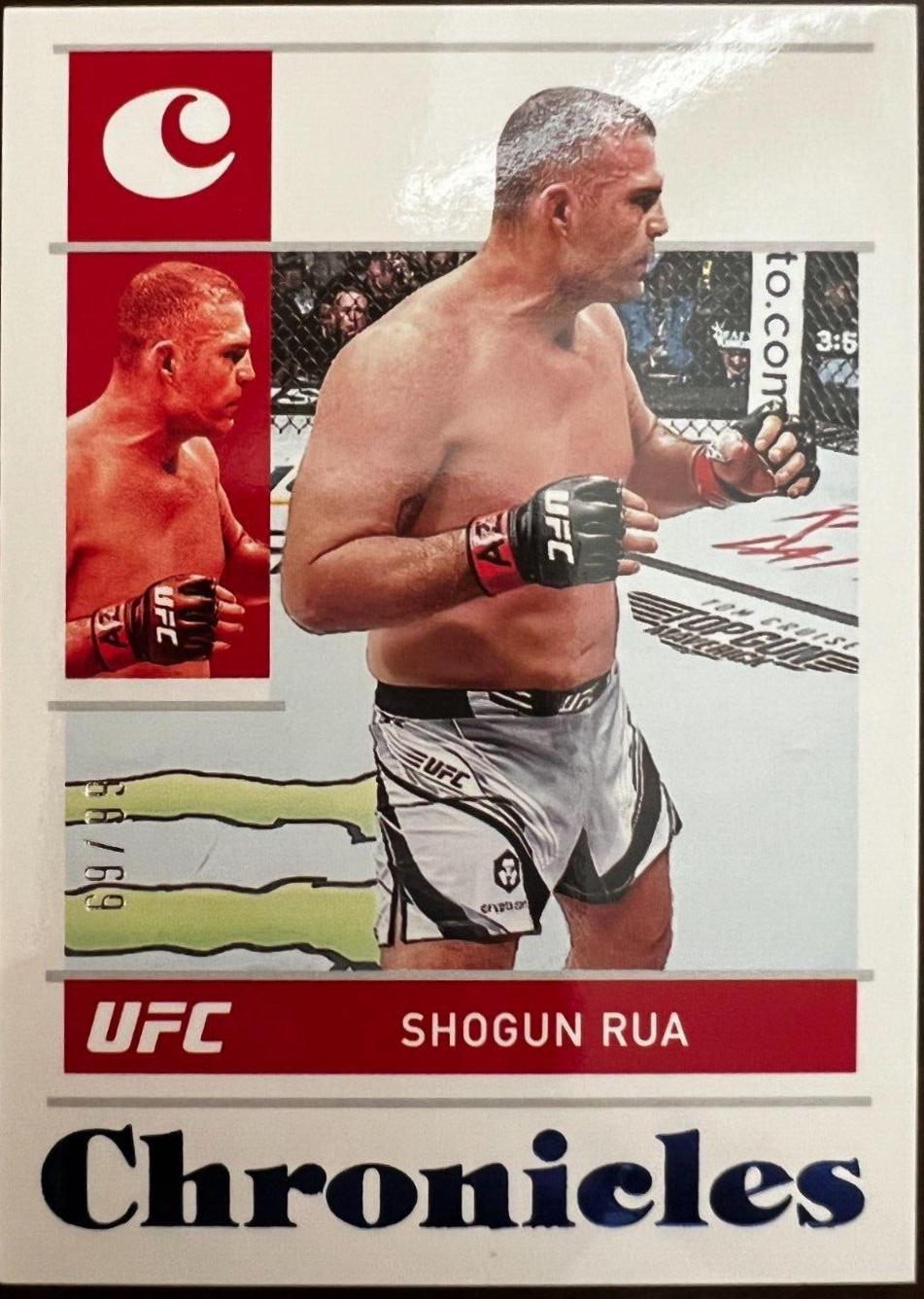 Mauricio Rua 2022 Panini Chronicles UFC Base Chronicles #54 Blue