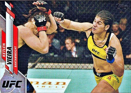 Ketlen Vieira 2020 Topps UFC Base #17 Black