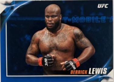 Derrick Lewis 2019 Topps UFC Knockout Base #68 Blue