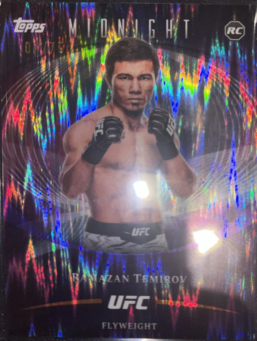 Ramazan Temirov 2026 Topps Midnight UFC Base #39 Dusk