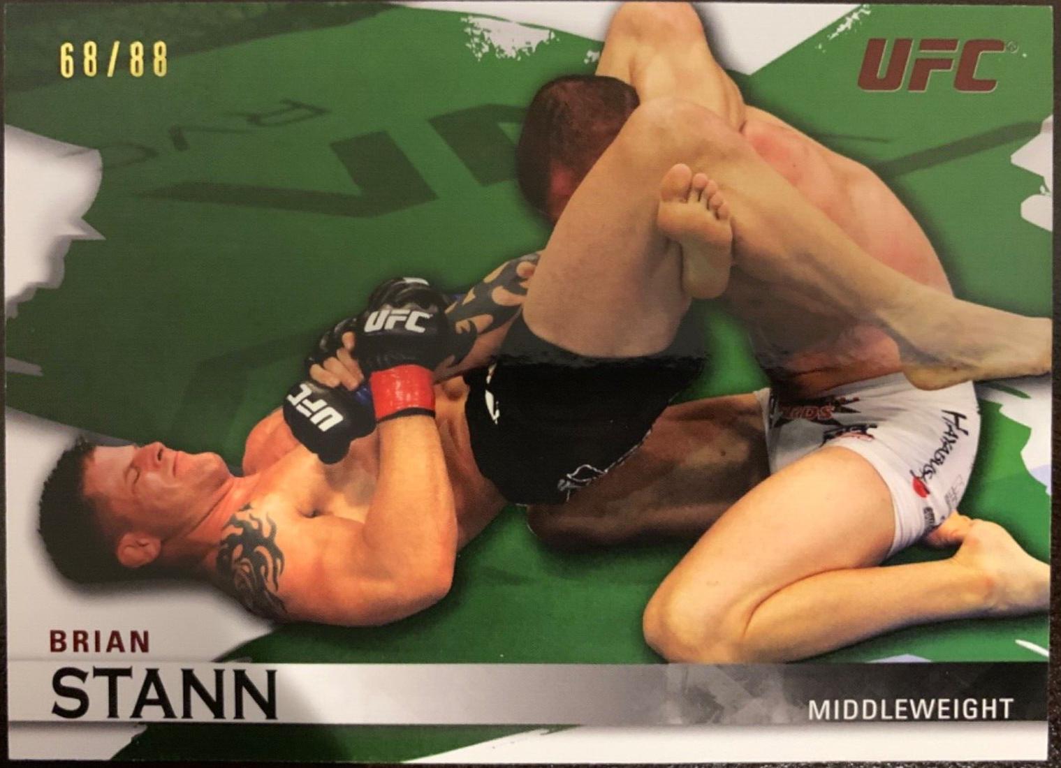 Brian Stann 2010 Topps UFC Knockout Base #104 Green