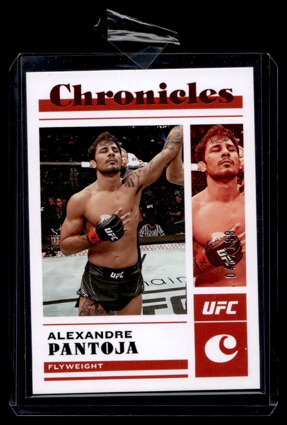 Alexandre Pantoja 2023 Panini Chronicles UFC Base Chronicles #23 Red