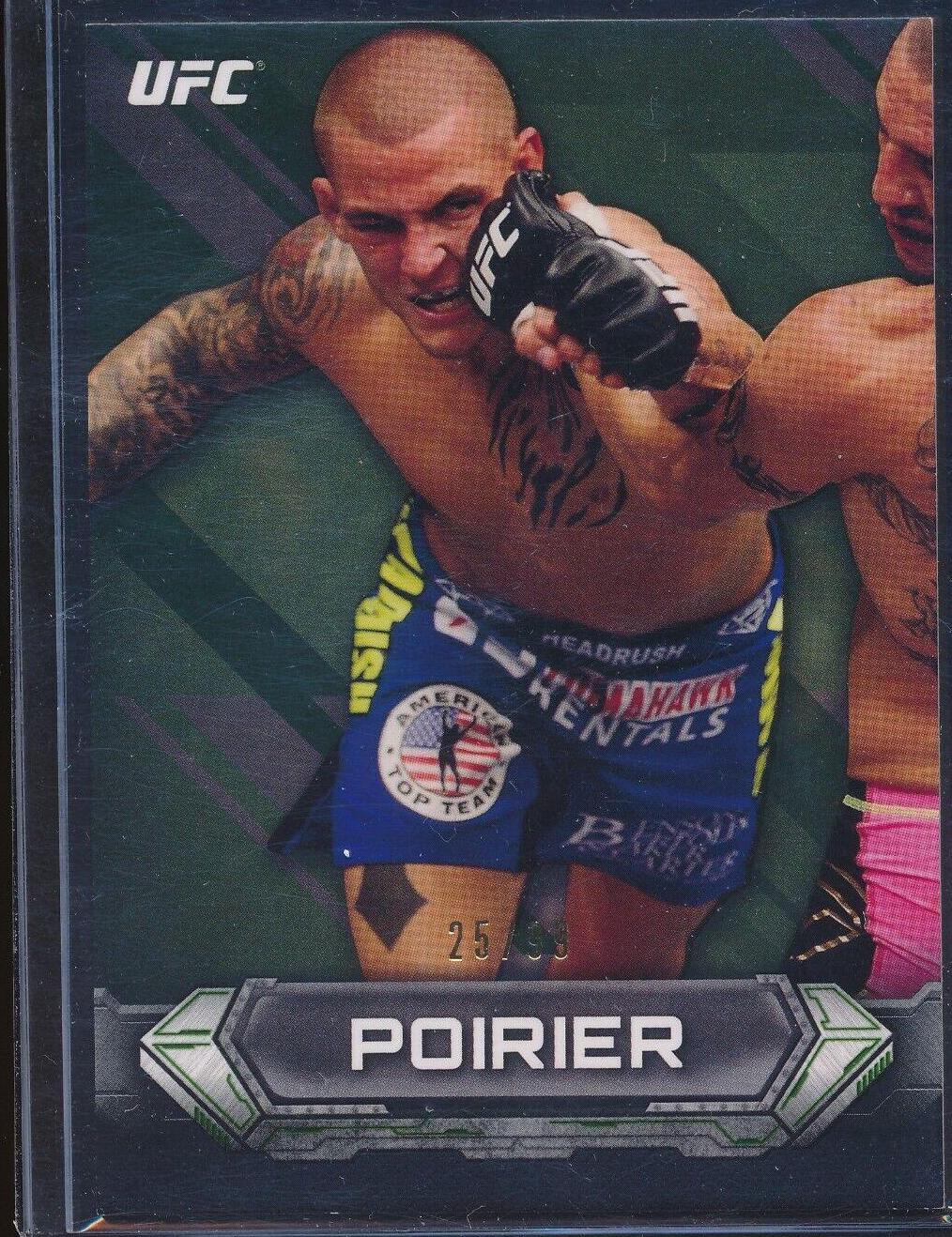 Dustin Poirier 2014 Topps UFC Knockout Base #47 Green