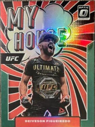 Deiveson Figueiredo 2022 Panini Donruss Optic UFC My House #12 Green