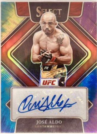 José Aldo 2022 Panini Select UFC Signatures #34 Black