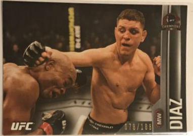 Nick Diaz 2015 Topps UFC Champions Base #106 Black