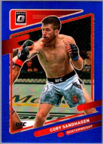 Cory Sandhagen 2022 Panini Donruss Optic UFC Base #8 Blue