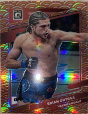 Brian Ortega 2022 Panini Donruss Optic UFC Base #48 Photon