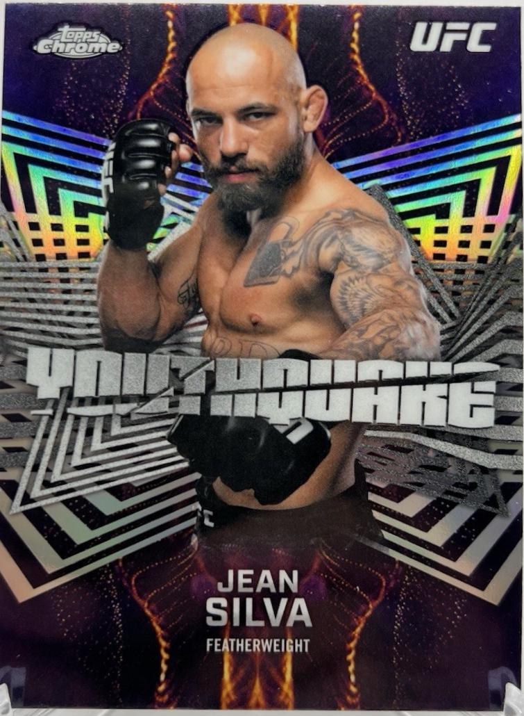 Jean Silva 2026 Topps Chrome UFC YouthQuake #YQ-15 Superfractor