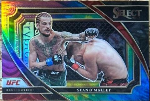 Sean O'Malley 2023 Panini Select UFC Mezzanine #305 Tie Dye