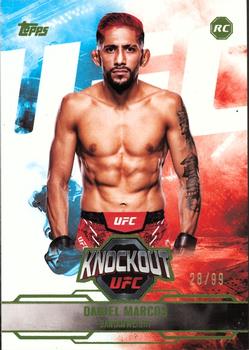 Daniel Marcos 2025 Topps Knockout UFC Base #82 Lime Green