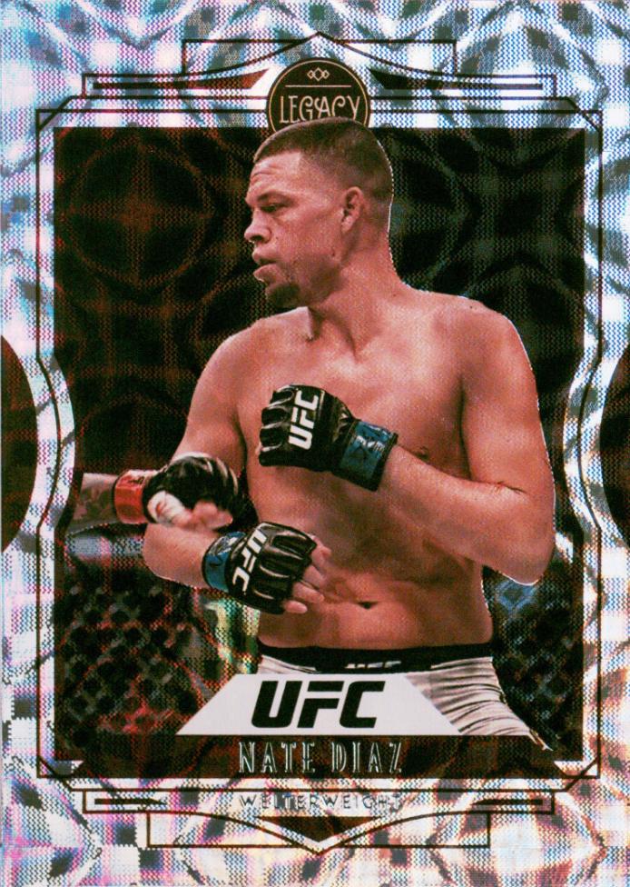 Nate Diaz 2021 Panini Chronicles UFC Base Legacy #49 Asia