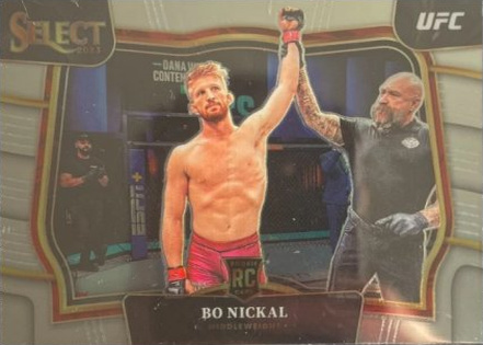 Bo Nickal 2023 Panini Select UFC Octagonside #284 Orange