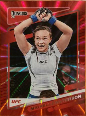 Michelle Waterson-Gomez 2022 Panini Donruss UFC Base #181 Laser