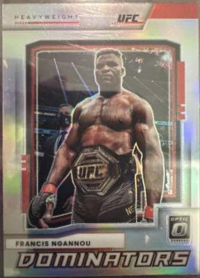 Francis Ngannou 2022 Panini Donruss Optic UFC Dominators #22 Holo