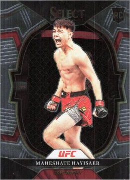Maheshate Hayisaer 2023 Panini Select UFC Concourse #49 Black