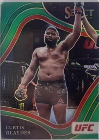 Curtis Blaydes 2022 Panini Select UFC Octagonside #258 Green