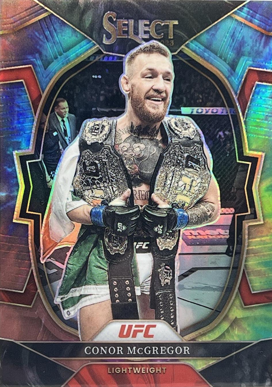 Conor McGregor 2023 Panini Select UFC Concourse #2 Tie Dye