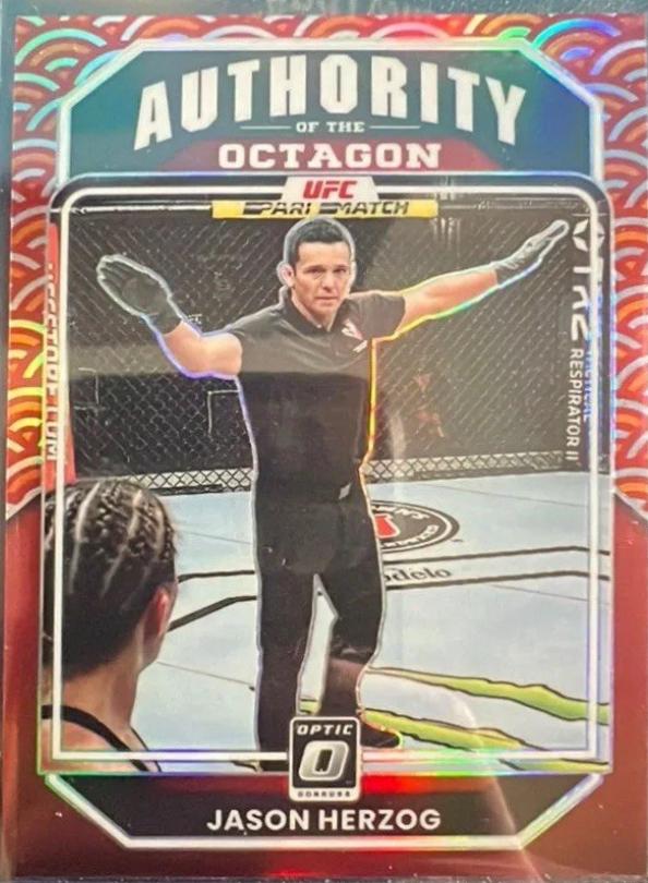 Jason Herzog 2023 Panini Donruss Optic UFC Base #150 Photon