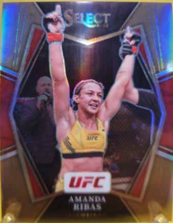 Amanda Ribas 2022 Panini Select UFC Premier Level #136 Bronze