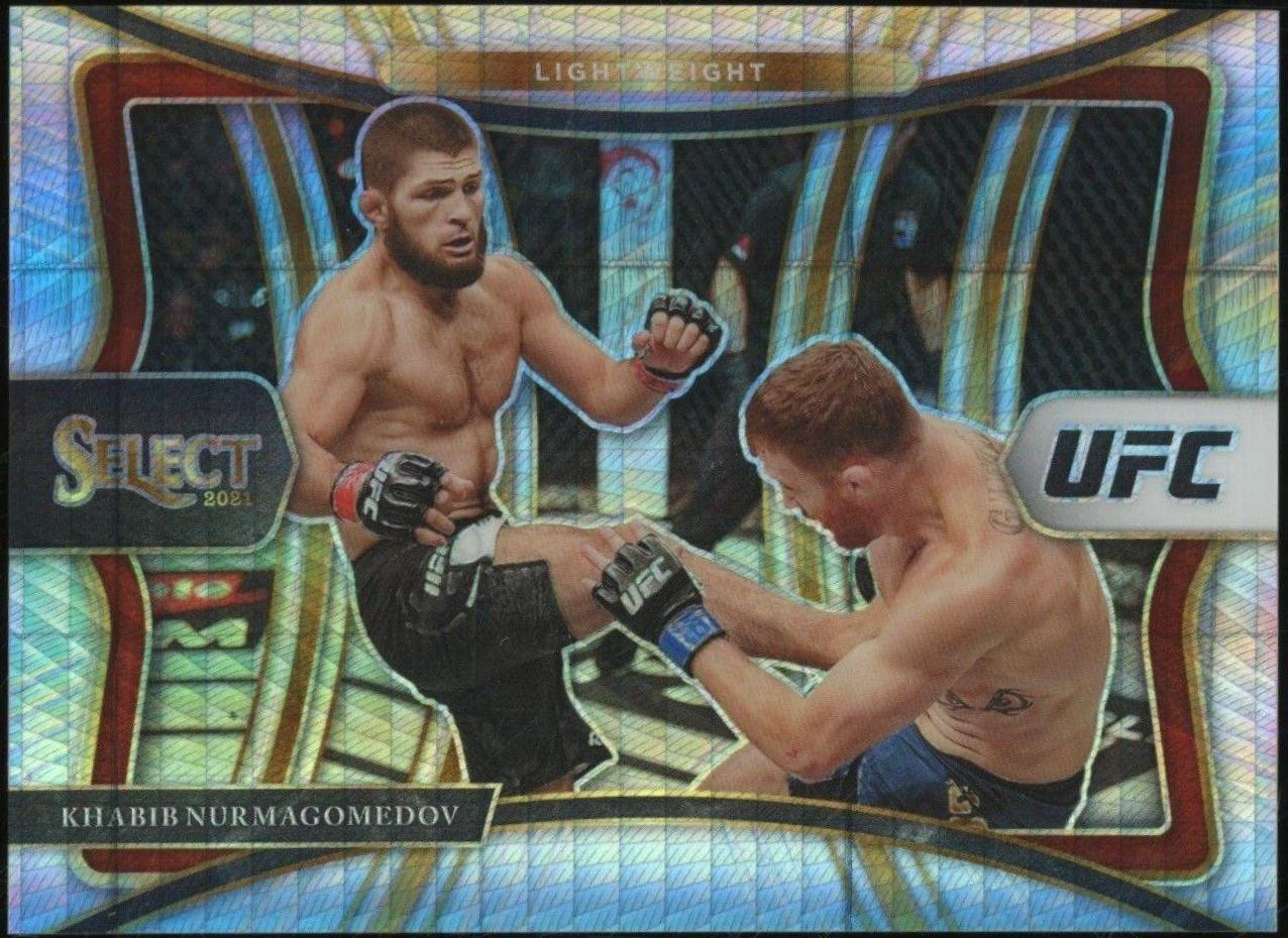 Khabib Nurmagomedov 2021 Panini Select UFC Premier Level #161 Lucky Envelopes