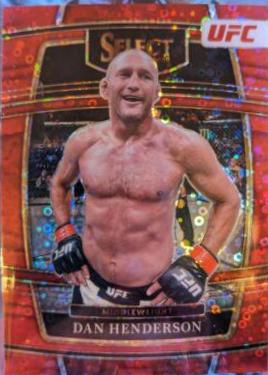 Dan Henderson 2022 Panini Select UFC Concourse #32 Red Disco