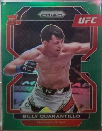 Billy Quarantillo 2022 Panini Prizm UFC Base #129 Green
