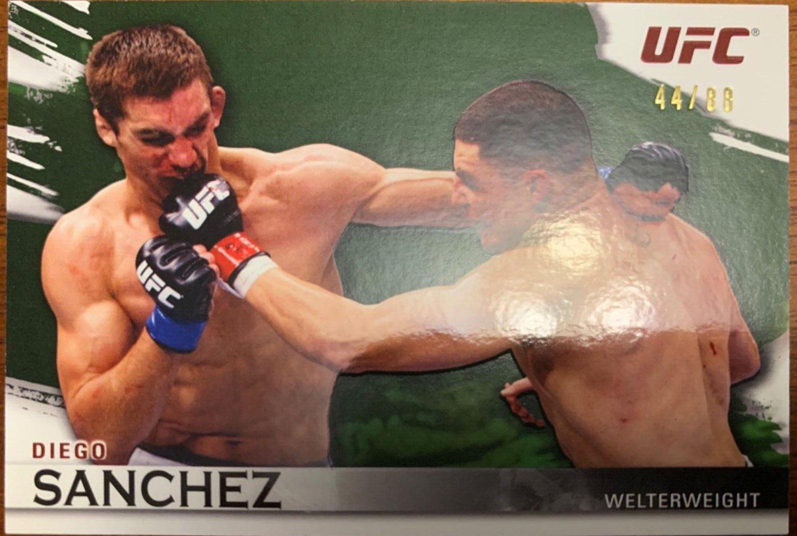 Diego Sanchez 2010 Topps UFC Knockout Base #44 Green