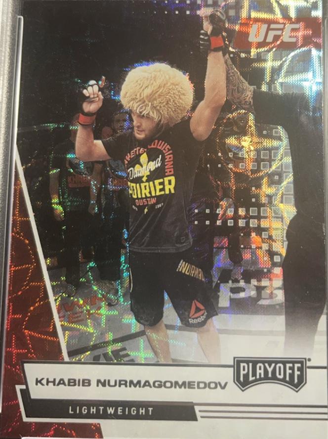 Khabib Nurmagomedov 2021 Panini Chronicles UFC Base Playoff #63 Asia
