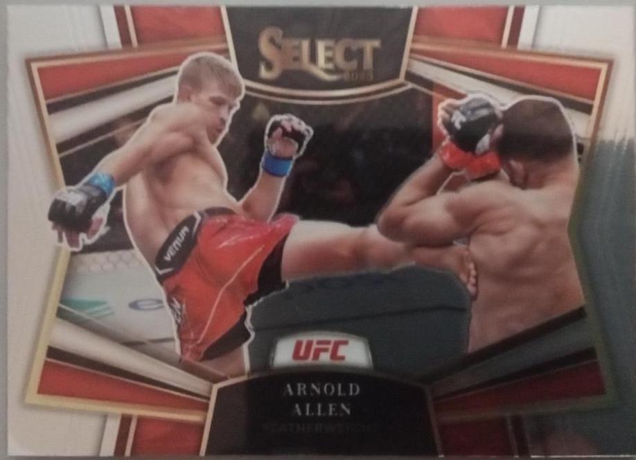 Arnold Allen 2023 Panini Select UFC Snapshots #30 Silver