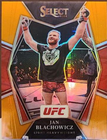 Jan Błachowicz 2022 Panini Select UFC Premier Level #133 Orange