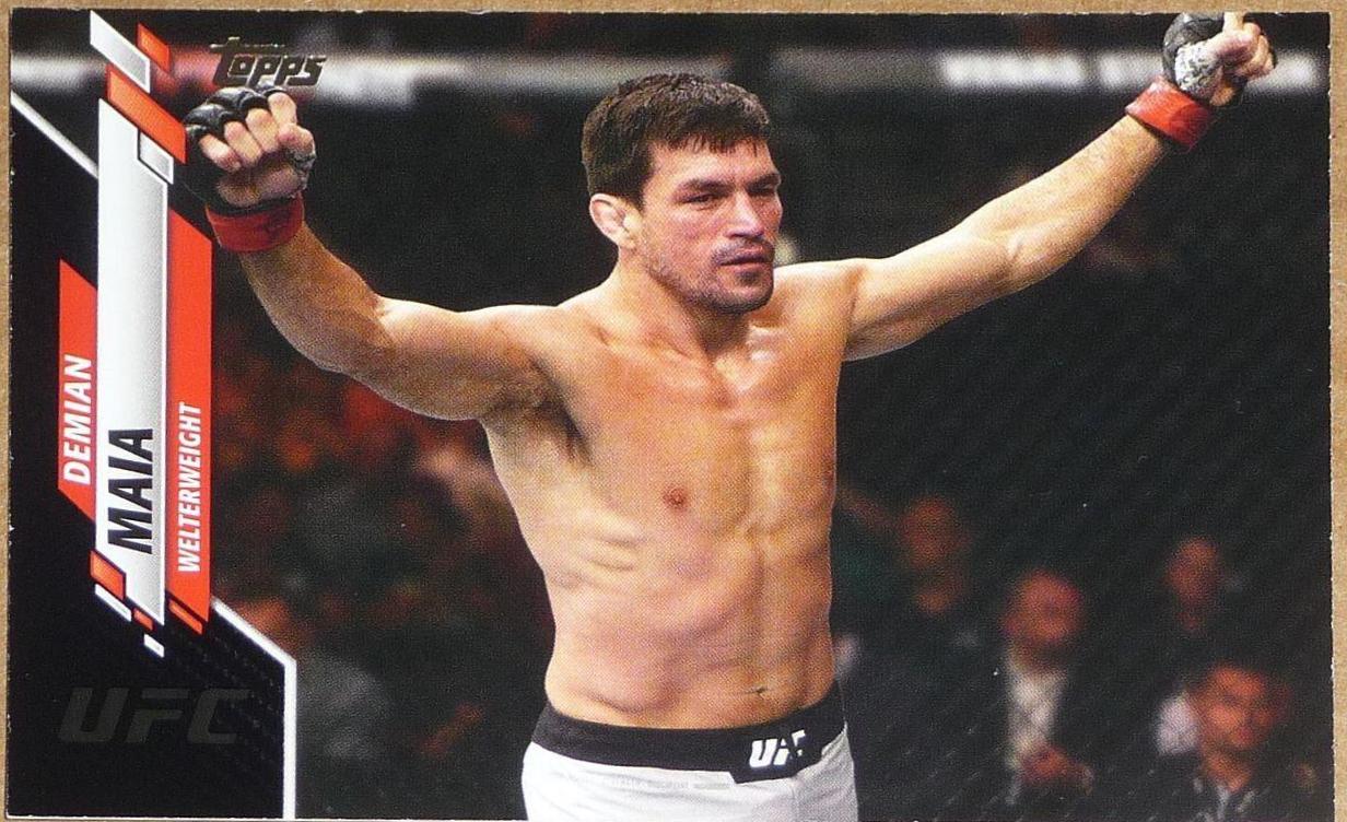 Demian Maia 2020 Topps UFC Base #70 Black